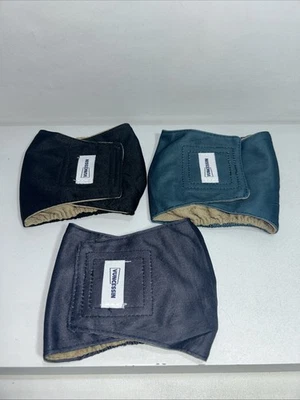 3 Nuevos pañales lavables reutilizables X-Pequeños para perros machos envolturas para orinar de alta absorción  Foto 1 de 3