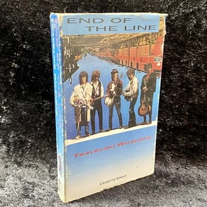 Traveling Wilburys End Of The Line Single Cassette Tape Wilbury Record Co 1989 - Picture 1 of 5