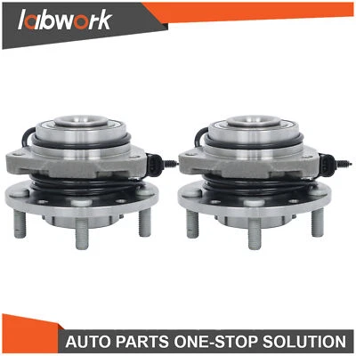 Labwork Pair Front Wheel Hub Bearings 1997 - 2005 For Chevrolet Blazer 4WD AWD - Image 1 of 4
