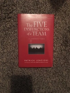 The Five Dysfunctions of a Team: A Leadership Fable, Patrick M. Lencioni, Very G - Imagen 1 de 4