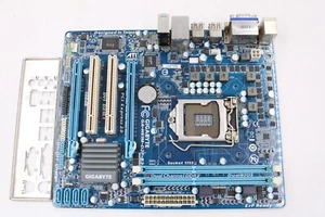 GIGABYTE GA-H61M-D2P-B3 Motherboard Intel LGA1155 MicroATX DDR3 with IO Shield - Picture 1 of 4