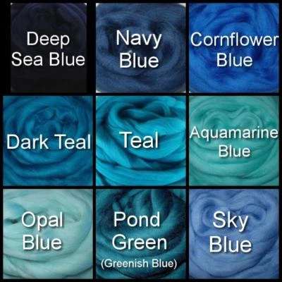 1 yard merino wool roving felting spinning doll hair fiber for dreads 20g/0.7oz  - Image 1 of 4