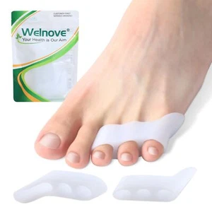 Gel Pinky Toe Separators - 8 Pack Pinky Toe Spacers, Bunion Cushions Pads for... - Picture 1 of 8