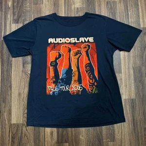 Audioslave Band Fall Tour 2005 Short Sleeve T Shirt Full Size S-5XL - Picture 1 of 3