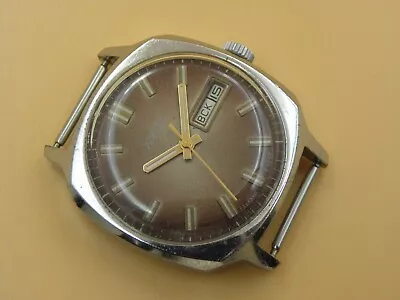 Vintage Raketa 2627 Automatic Soviet Watch Day/Date Beautiful brown 2 tone dial - Image 1 of 4