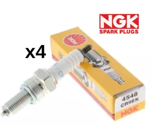 NGK SPARK PLUGS x 4 - CR9EK - FIT SUZUKI GSF600 GSF600S K1-K4 BANDIT 1995-2005 - Picture 1 of 1