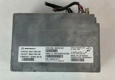  05 06 CADILLAC SRX ONSTAR COMMUNICATION CONTROL MODULE 15784784 - Image 1 of 2