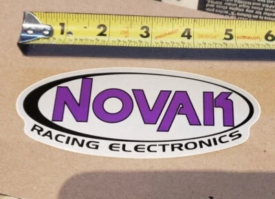Team Novak Decal sheets for 1/10 or 1/12 scale vintage RC parts - Image 1 of 4