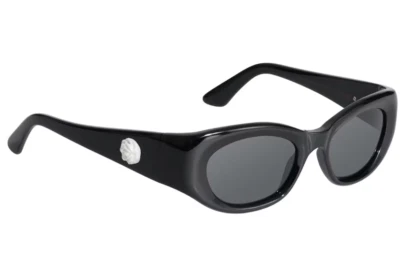 H&M x Magda Butrym Oval Sunglasses with Rose Motif - Image 1 of 2