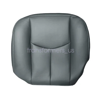 Cubierta del asiento inferior del conductor gris oscuro para GMC Sierra 1500 2500 2003 2004 2005 2006 Foto 1 de 4