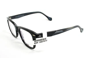 LEO Eyewear Womans Black & Grey Eyeglasses Frames 52-19-140 Full Rim - Picture 1 of 7