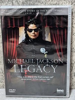 Michael Jackson Legacy The Definitive Biography (2009) Michael J DVD NEW - Image 1 of 2