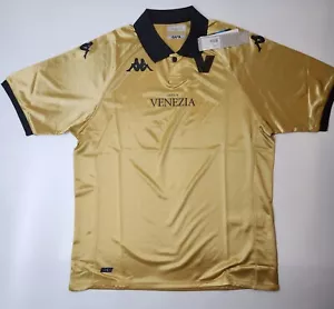 Venezia FC 2022/2023 Kappa Third Jersey Gold NWT L-3XL - Picture 1 of 9
