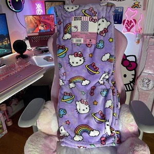 2024 Sanrio Hello Kitty & Friends We Bow Together 60x70 Cloud Throw Blanket - Picture 1 of 7