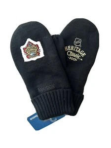 Seltene NHL Calgary Flames Reebok Heritage Classic 2011 Handschuhe - Bild 1 von 2