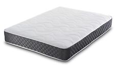 Jumpi 1500 Orthopaedic Black Border Quilted Memory Foam Sprung Mattress - 9 INCH