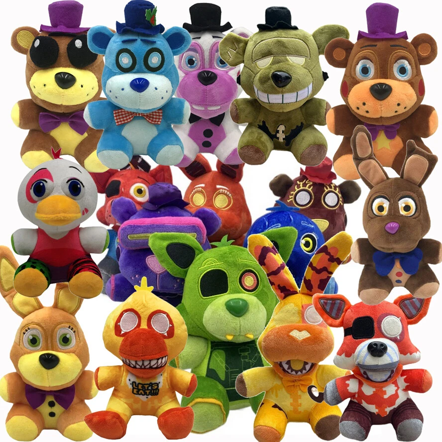 MARKENLOS Five Nights at Freddy's FNAF Plush Doll Toy Bear-Foxy Bonnie Chica Kid Geschenk
