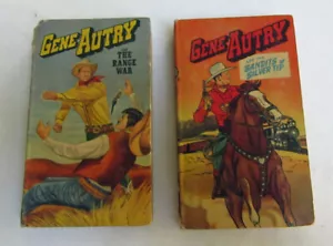 New Better Little Books: Gene Autry Range War & Bandits of Silver Tip (set of 2) - Picture 1 of 12