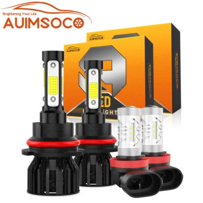 Faro antiniebla Hi-Lq para Mitsubishi Mirage G4 2017 2018 4x bombillas LED Foto 1 de 4