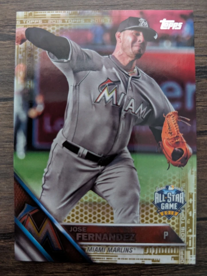 JOSE FERNANDEZ 2016 Topps Update Gold /2016 US223 Card PWE - Image 1 of 1