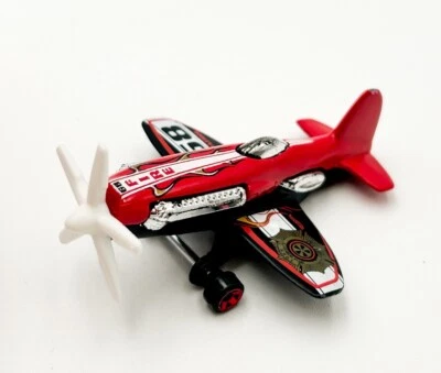 Hot Wheels C2719 Fire Patrol 68 Propeller Plane Die Cast Airplane Diecast 2003  - Image 1 of 4