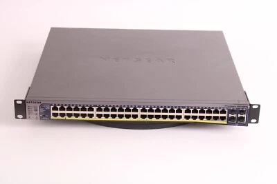 Netgear GS748TPS Pro Safe 48-Port Switch - Face Trim Loose - Image 1 of 4