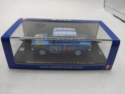 1:43 SIMCA RALLYE 2 COURSE DE COTE DE ST. ANTONIN 1975  SPARK  1/43 - Immagine 1 di 3