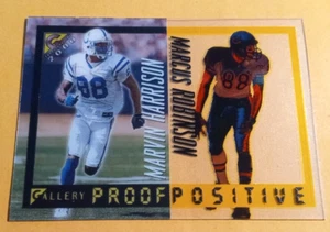 2000 Topps Gallery Proof Positive Marvin Harrison/Marcus Robinson #P6 - Acetate - Picture 1 of 2
