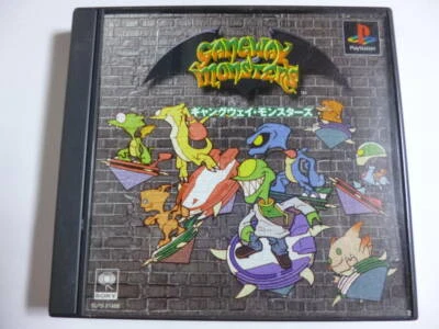 Gang-Way Monsters Sony PlayStation PS1Used Japan Import Tested Working Boxed F/S - Image 1 of 3