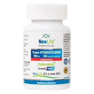 Trans-PTEROSTILBENO 100mg, 60 Cápsulas, NewLife - Imagen 1 de 1