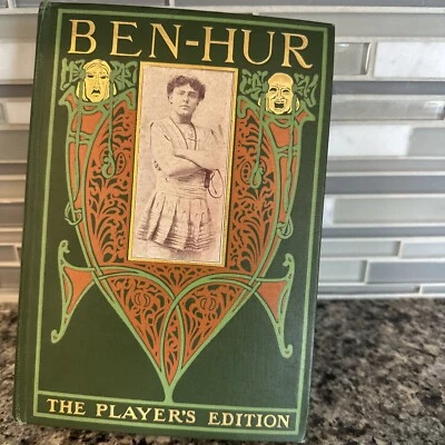 Ben Hur A Tale of the Christ by Lew Wallace Player's Edition 1901 Photoplay Book - Image 1 of 4