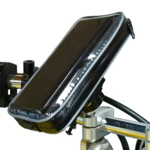 Motorcycle M8 Handlebar Clamp Phone Mount for Samsung Galaxy Note 8 - Picture 1 of 5