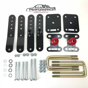 2007-21 Toyota Tundra 2.5/4.5" Lowering Kit SOS PERFORMANCE TR2060B 2x4 & 4X4 - Picture 1 of 3