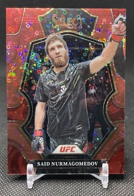 2023 Panini Select UFC Said Nurmagomedov Red Disco 01/99 Premier Level #111 - Image 1 of 2