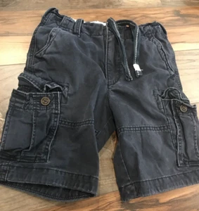 Abercrombie & Fitch cargo shorts navy blue (kids 12 years) - Picture 1 of 9