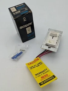 New in Box Lutron Skylark S-603P Single Pole Wall Dimmer Light Switch 600W White - Picture 1 of 5