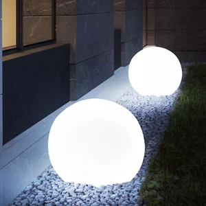 25cm/30cm/40cm LED Gartenkugel Kugelleuchte Garden Ball 220V IP67 Garten Lampe - Bild 1 von 15