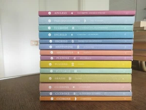 I CLASSICI DEL PENSIERO LIBERO.GRECI E LATINI.TESTO A FRONTE. (14 VOLUMI) - Foto 1 di 5