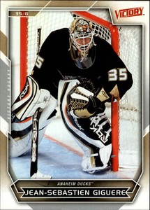 2007-08 Upper Deck Victory Anaheim Ducks Hockey Card #167 Jean-Sebastien Giguere