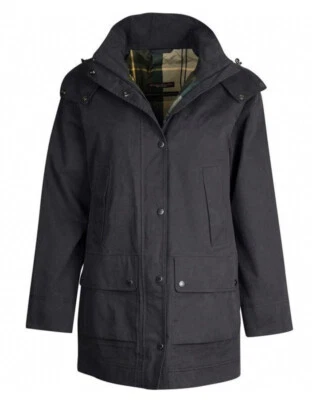 Barbour Clary Jacket Dark Navy Size 12(M) Brand New Genuine RRP£219 #R - Image 1 of 4