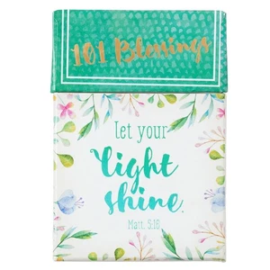 Let Your Light Shine Matthew 5:16, Inspirational Scripture Cards to Keep or - Picture 1 of 5
