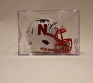 Rodgers, Rozier, Crouch Autographed Nebraska Mini Helmet JSA COA - Picture 1 of 5