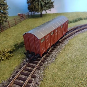 Lima. Vagón de ganado LWB. A través del continente. British Rail. 30 3165. Hornby. - Imagen 1 de 12