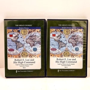 Great Courses Robert E Lee and His High Command Parts 1&2 No Book Civil War - Picture 1 of 10