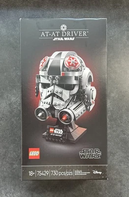 NEW SEALED - AUTHENTIC - LEGO Star Wars: AT-AT Driver Helmet (75429) - FAST SHIP - Image 1 of 4