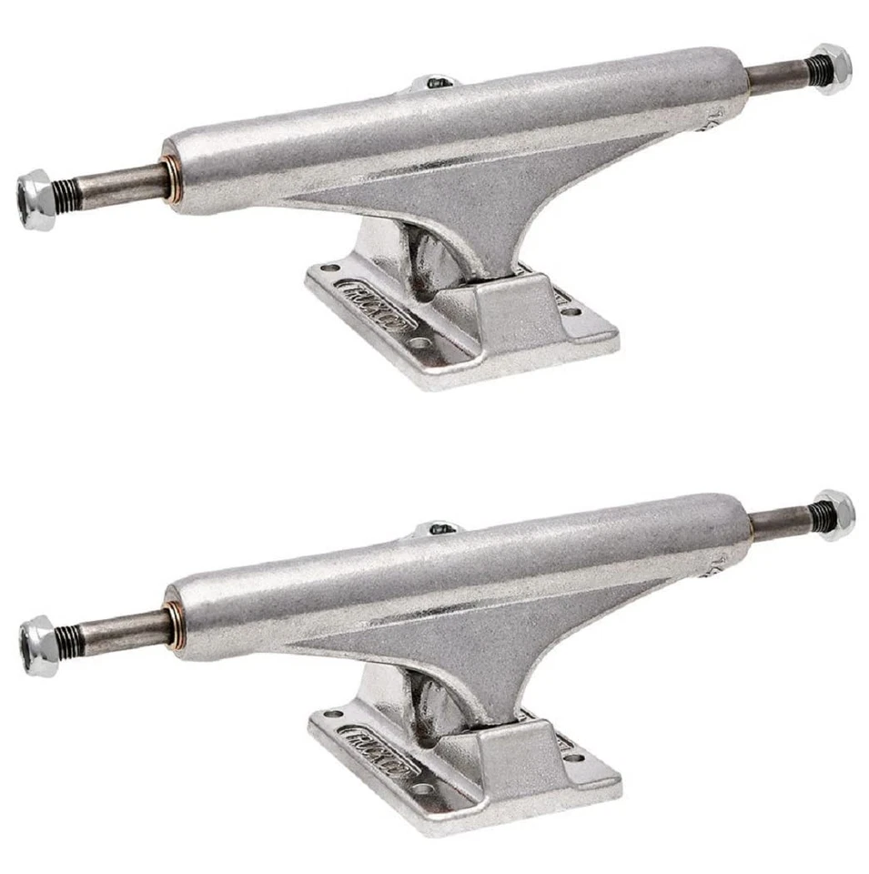 INDEPENDENT Mid Skateboard Trucks (Set of 2) Silver 129 (7.6")