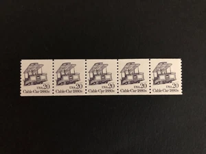 U.S. Stamps, Scott # 2263, PNC5 # 2, 20c Cable Car, Large Block Tagging, MNH - Picture 1 of 2