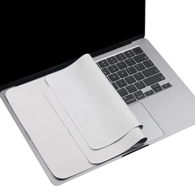2-Pack Microfiber Keyboard & Screen Liners for 15-16" MacBook Air/Pro, Imprint P - Image 1 of 4