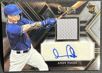 2023 Panini Select - Rookie Jersey Auto Andy Pages #PJA-AP   - Image 1 of 4