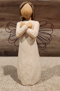 Willow Tree Angel Sign for Love Figurine by Demdaco 2003 S Lordi - Picture 1 of 13